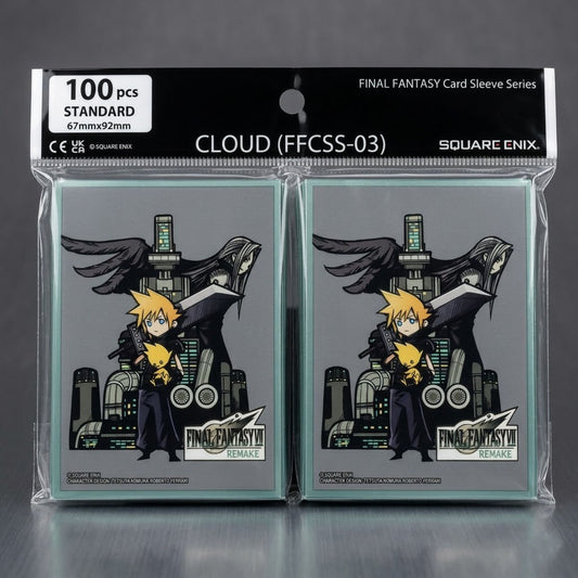 Final Fantasy Cloud Strife 03 Premium 100-Count Card Sleeves Pack at Emerald Market Alamogordo, New Mexico