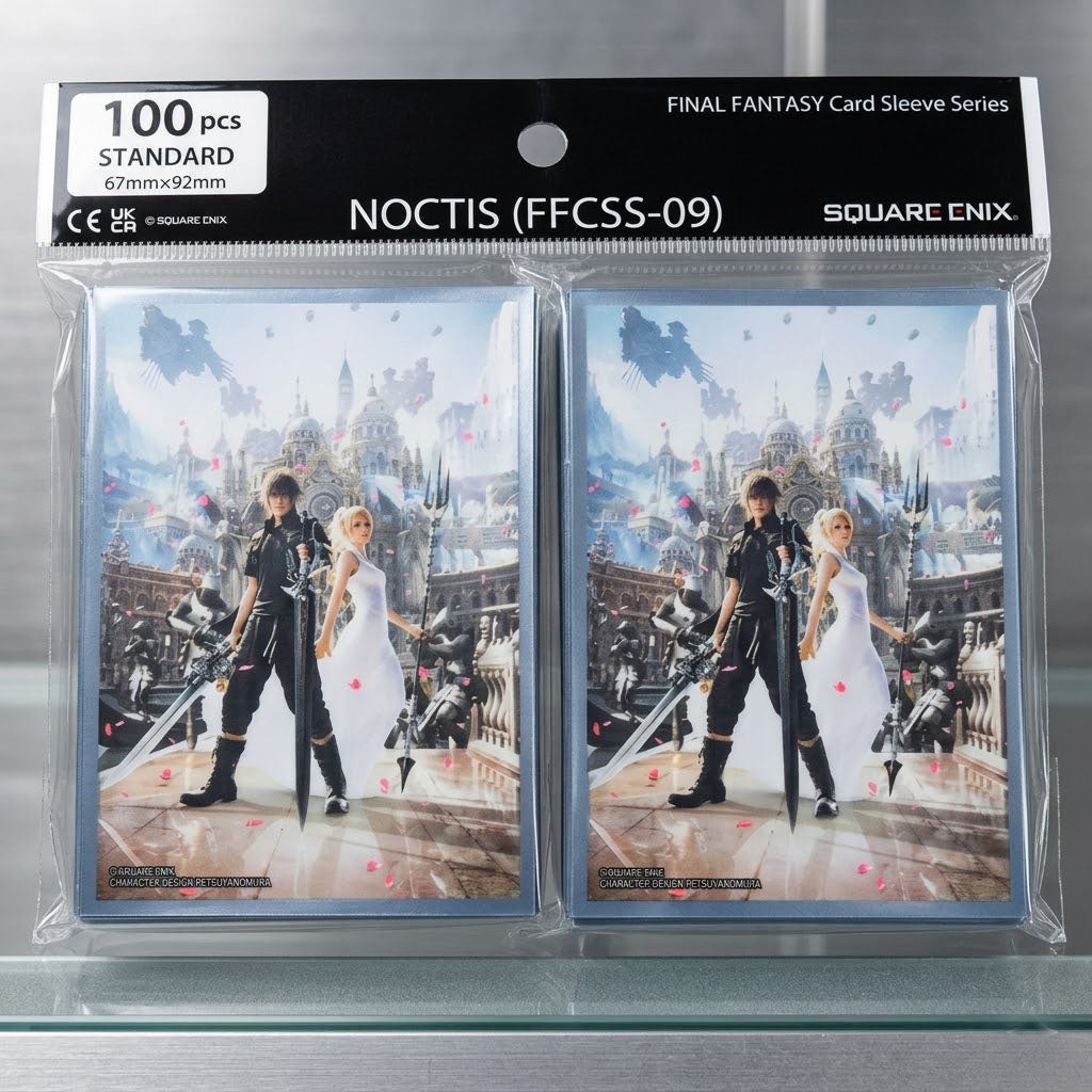 Final Fantasy Card Sleeves 100pcs Noctis 09 at Emerald Market Alamogordo, New Mexico