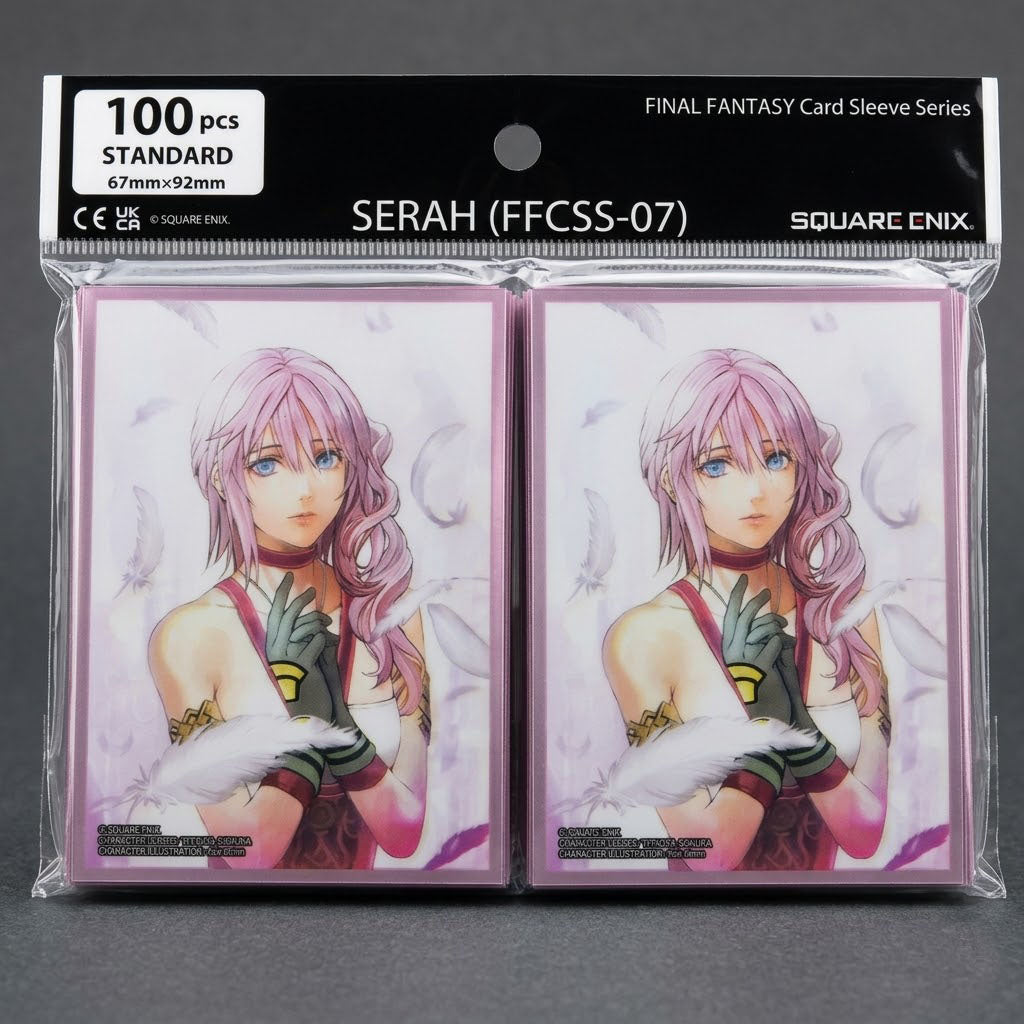 Final Fantasy XIII Serah Premium Art Sleeves at Emerald Market Alamogordo, New Mexico