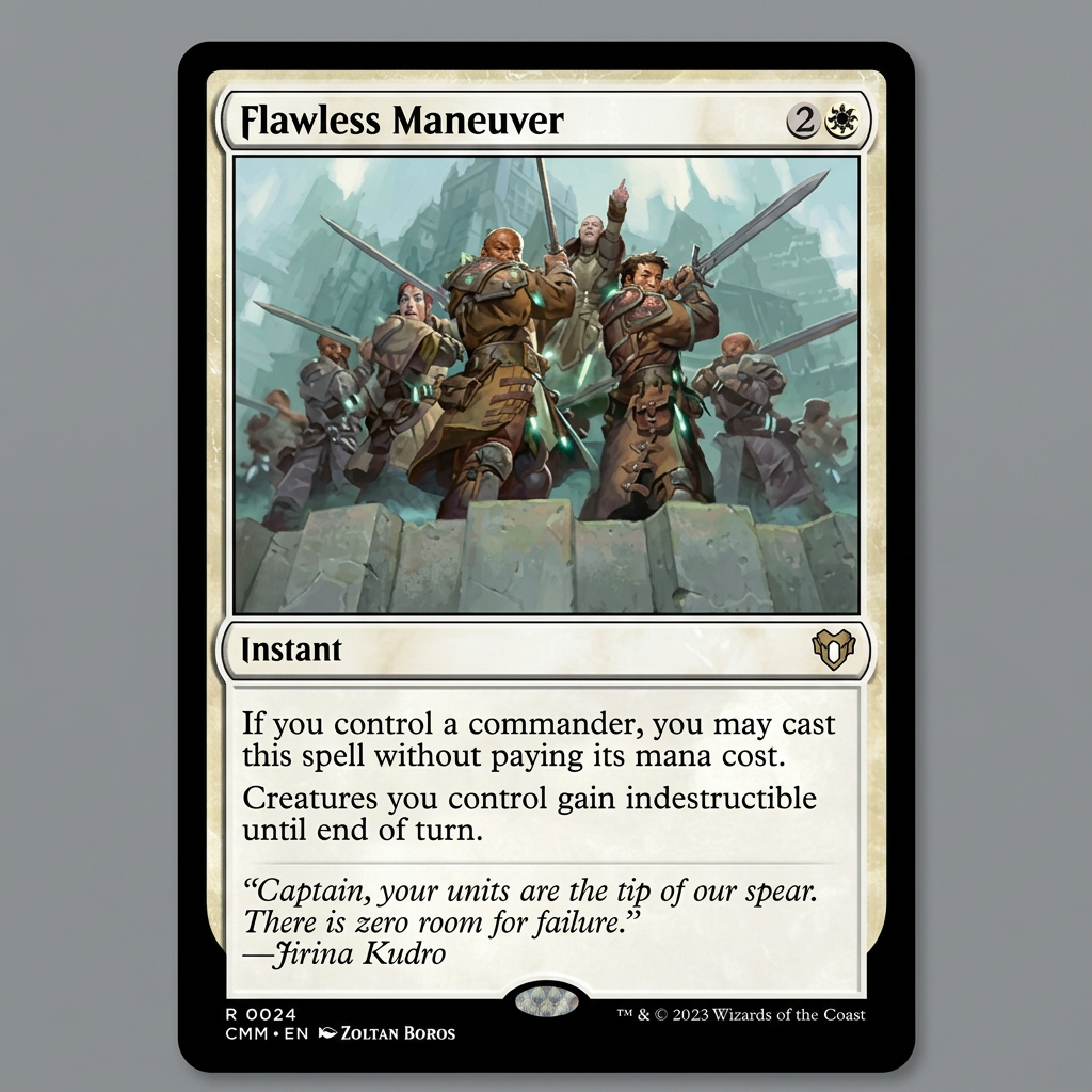 Flawless Maneuver R 0024 | Magic: The Gathering | Commander Masters Normal at Emerald Market Alamogordo, New Mexico