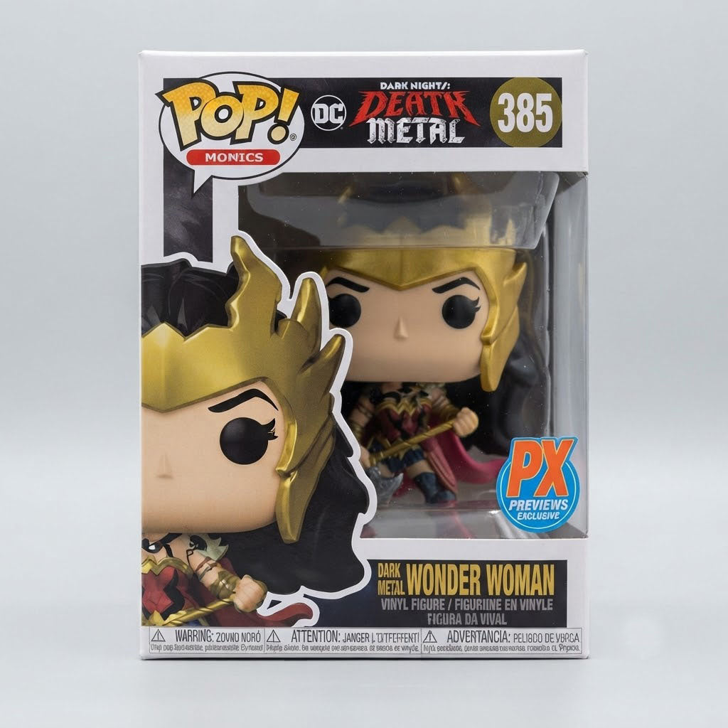 Funko-Pop! DC Death Metal Wonder Woman #385 PX Previews Exclusive