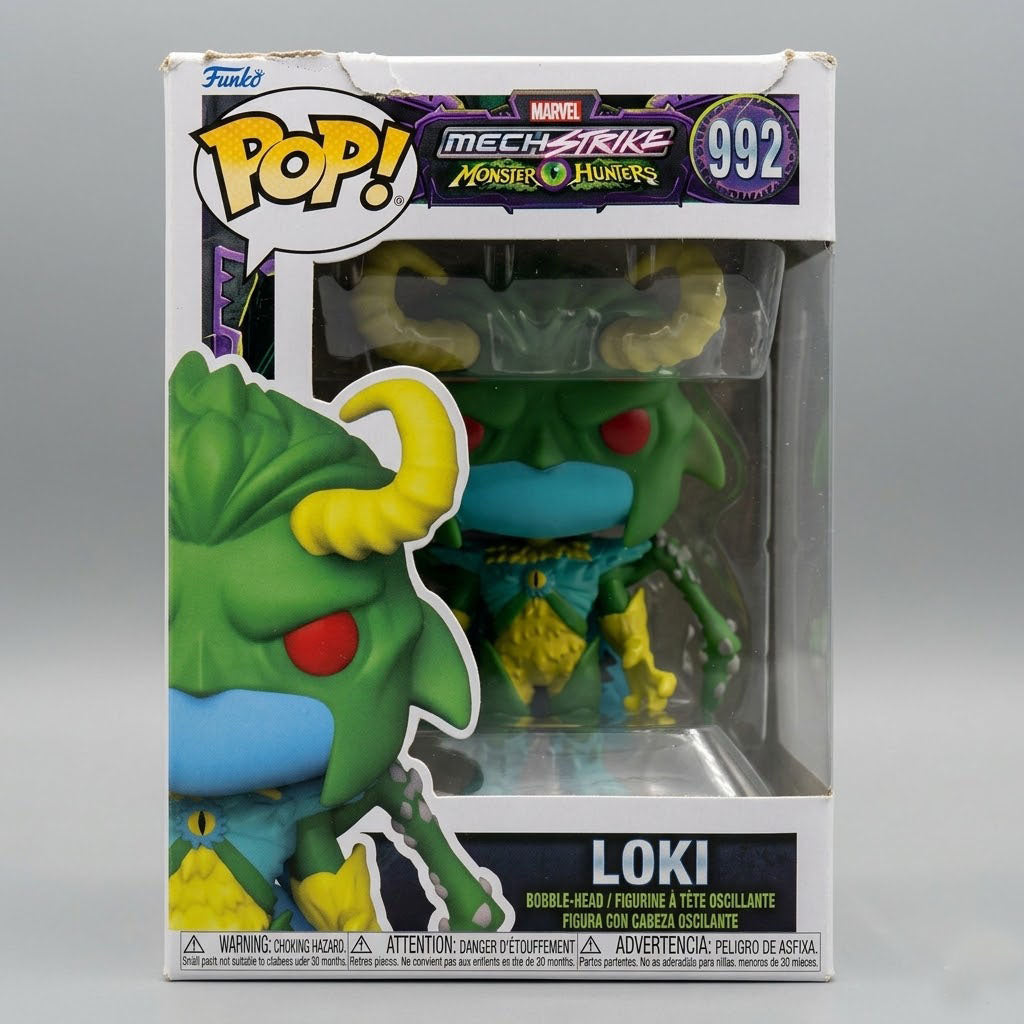 Funko-Pop! Marvel Mech Strike Monster Hunters Loki #992