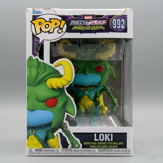 Funko-Pop! Marvel Mech Strike Monster Hunters Loki #992