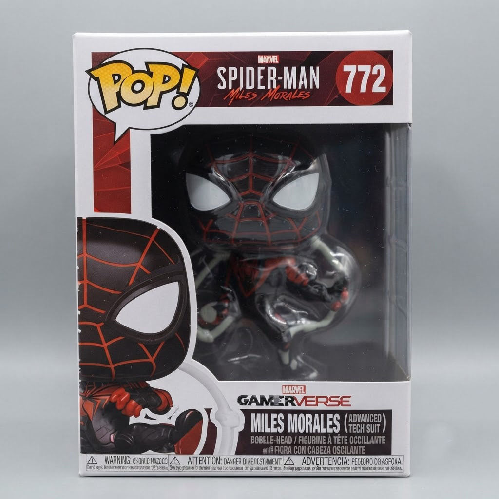 Funko-Pop! Marvel Miles Morales (Advanced Tech Suit) #772 at Emerald Market Alamogordo, New Mexico