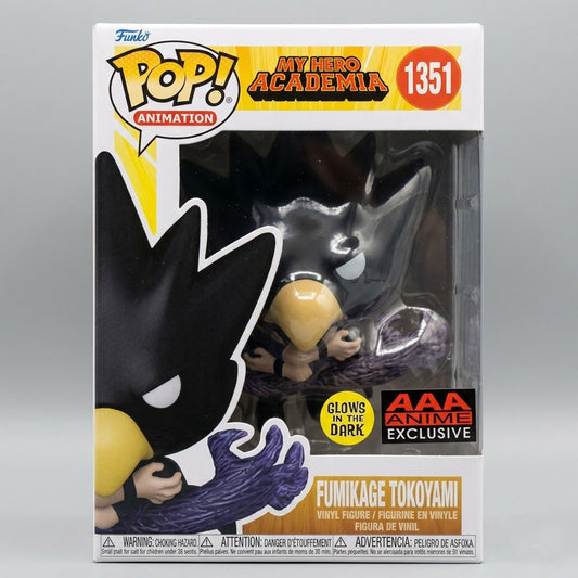 Funko-Pop! My Hero Academia Fumikage Tokoyami #1351 AAA Anime Exclusive