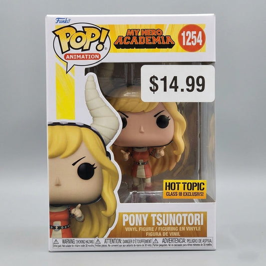 Funko-Pop! My Hero Academia  Pony Tsunotori #1254 Hot Topic Class 1B Exclusive