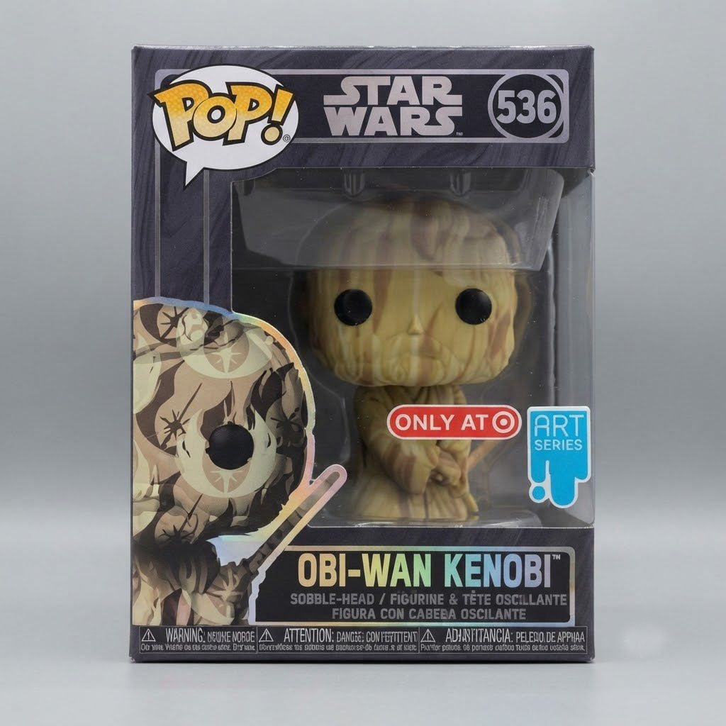 Funko-Pop! Star Wars Obi-Wan Kenobi #536 Art Series Target Exclusive