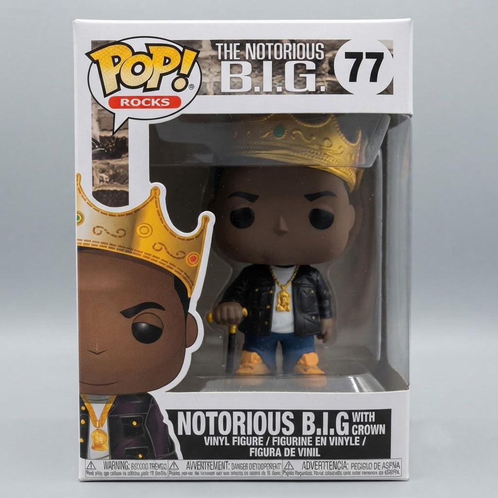 Funko-Pop! The Notorious B.I.G. With Crown #77