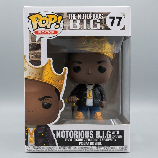 Funko-Pop! The Notorious B.I.G. With Crown #77