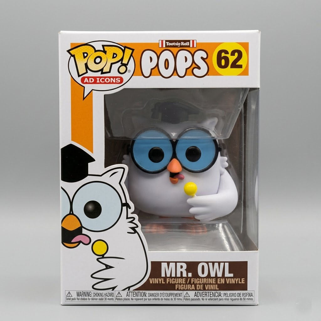 Funko-Pop! Tootsie Roll Mr. Owl #62