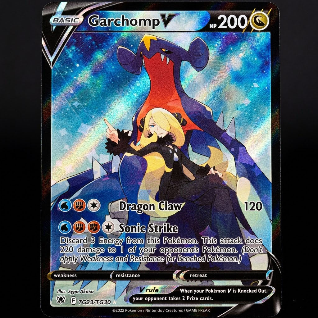 Garchomp V TG23/TG30 Astral Radiance Trainer Gallery Holofoil NM
