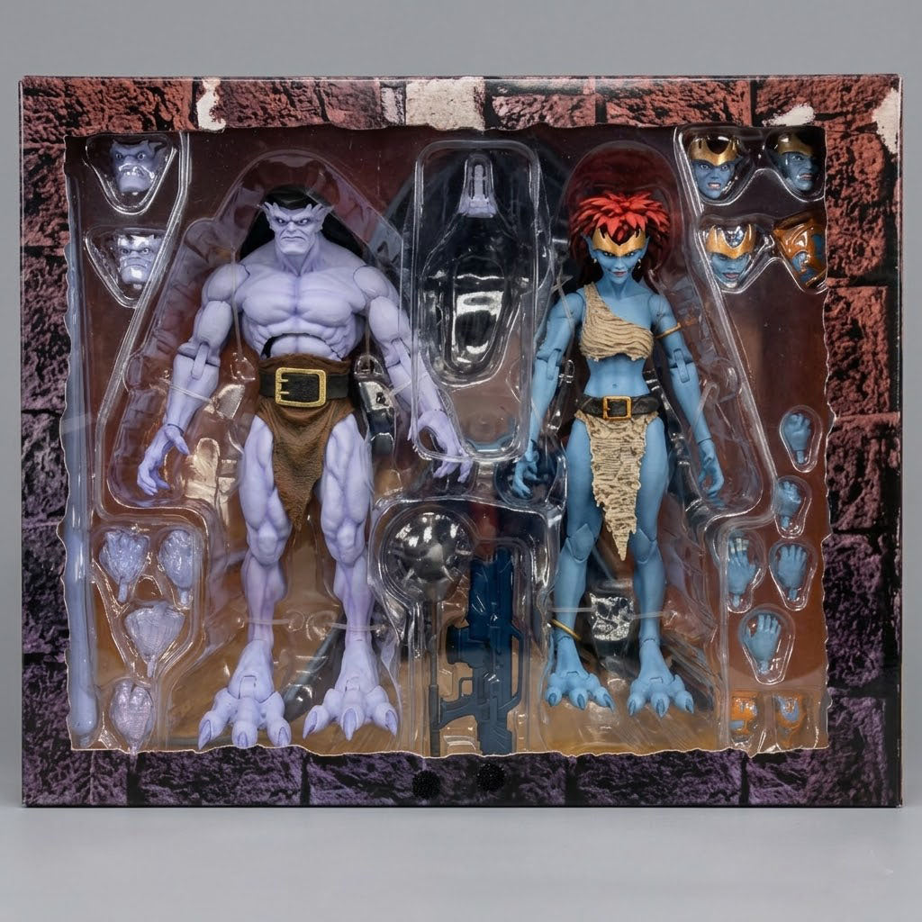 Gargoyle Goliath and Demona Action Figure 2 pack