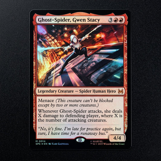 Ghost-Spider, Gwen Stacy M 0014 Marvel's Spider-Man: Eternal Legal Foil NM
