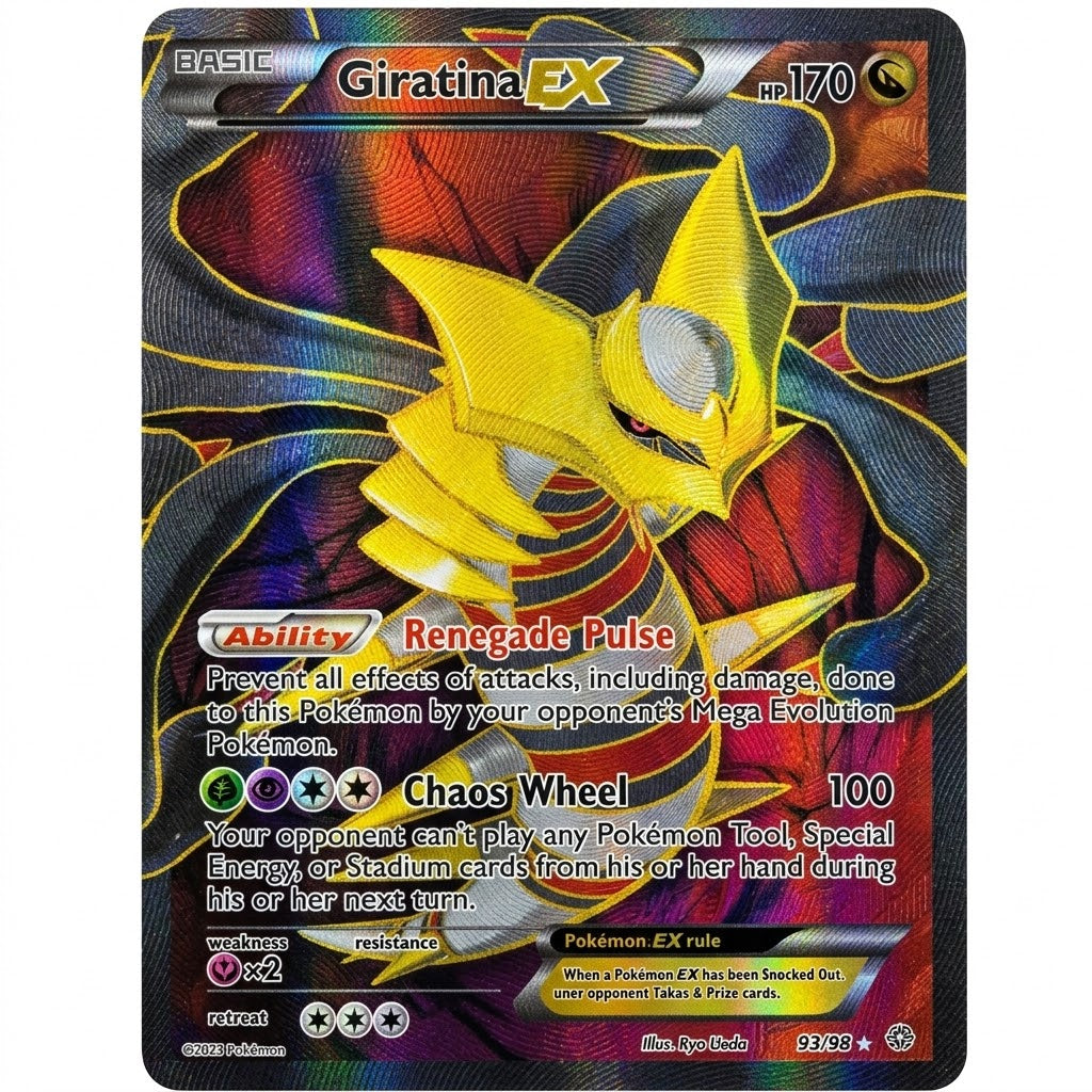 Giratina Ex 93/98 XY Ancient Origins 93 Full Art Holofoil NM