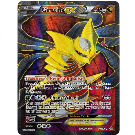 Giratina Ex 93/98 XY Ancient Origins 93 Full Art Holofoil NM