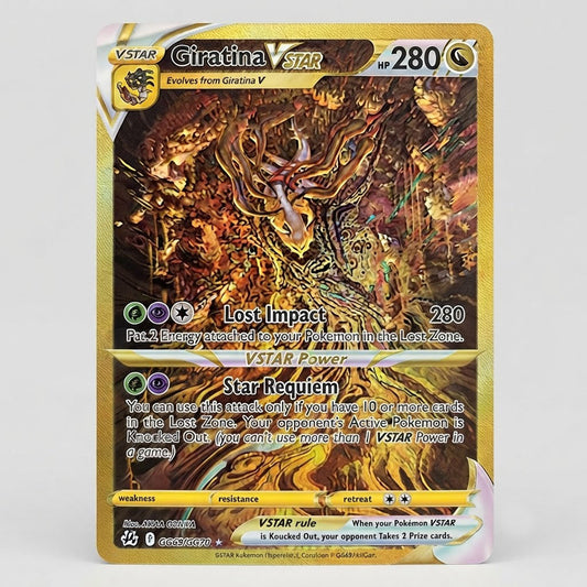 Giratina VSTAR (Secret) GG69/GG70 CZ: Galarian Gallery Holofoil NM