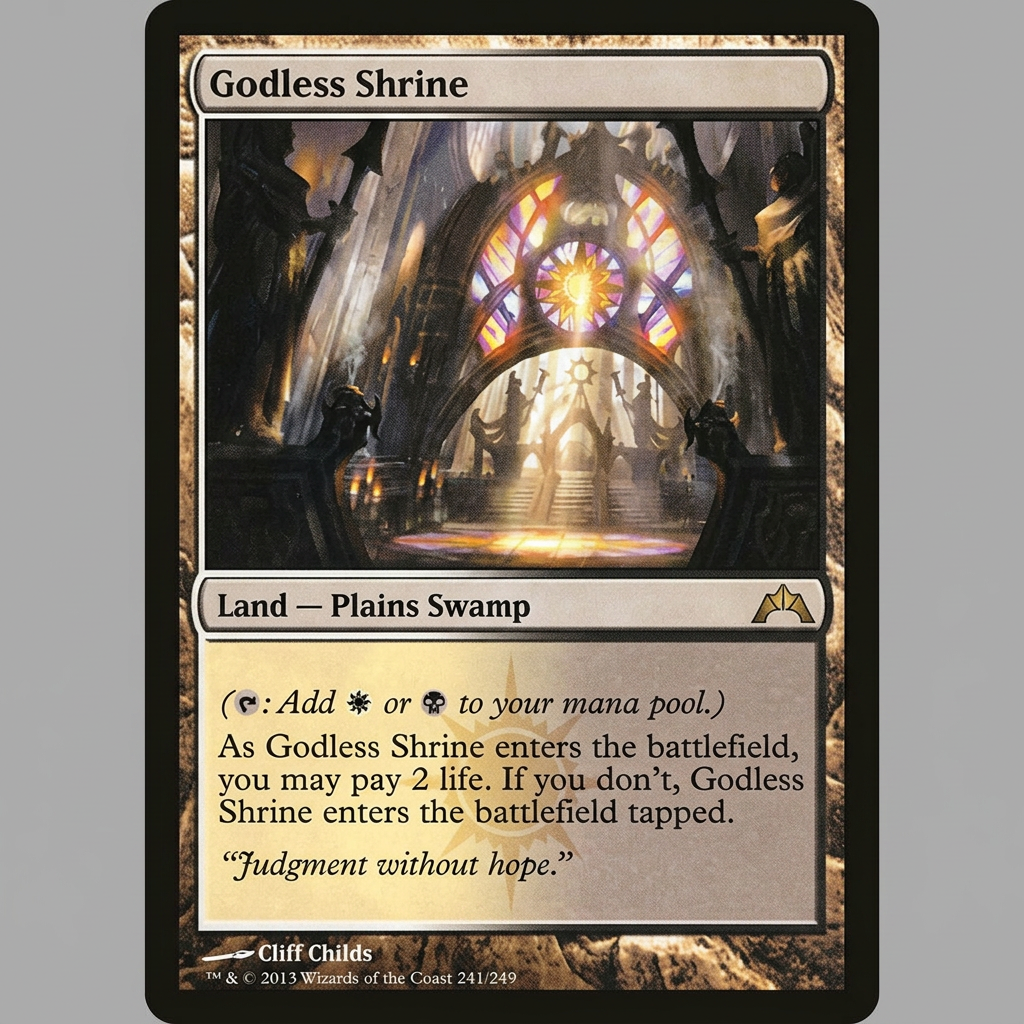 Godless Shrine 242/249 | Magic: The Gathering | Gatecrash Normal at Emerald Market Alamogordo, New Mexico