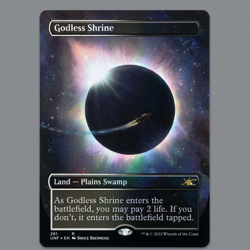 Godless Shrines 282 R Unfinity Borderless Foil NM