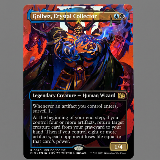 Golbez, Crystal Collector R 0540 Final Fantasy Borderless Surge Foil NM
