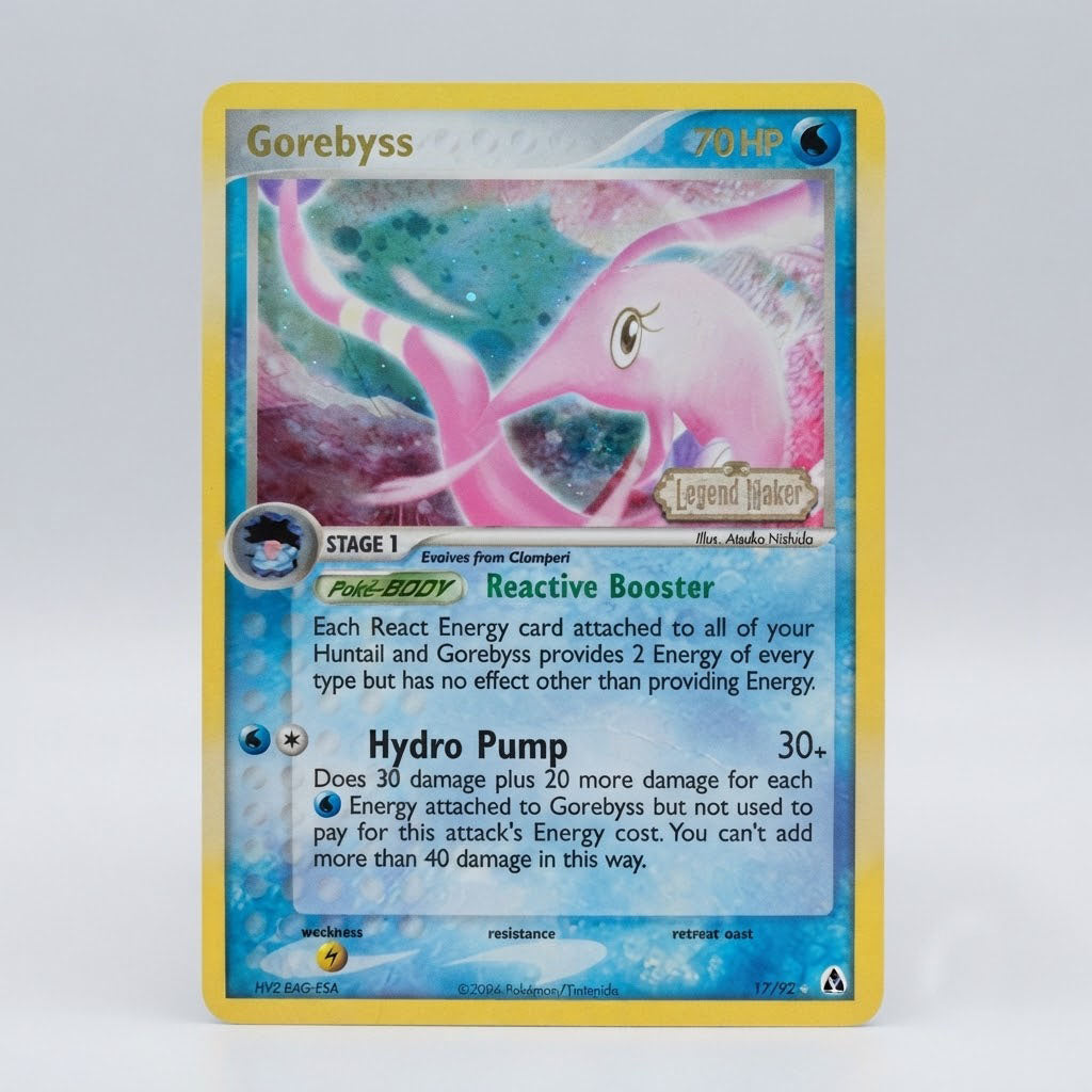 Gorebyss 17/92 Reverse Holofoil HP