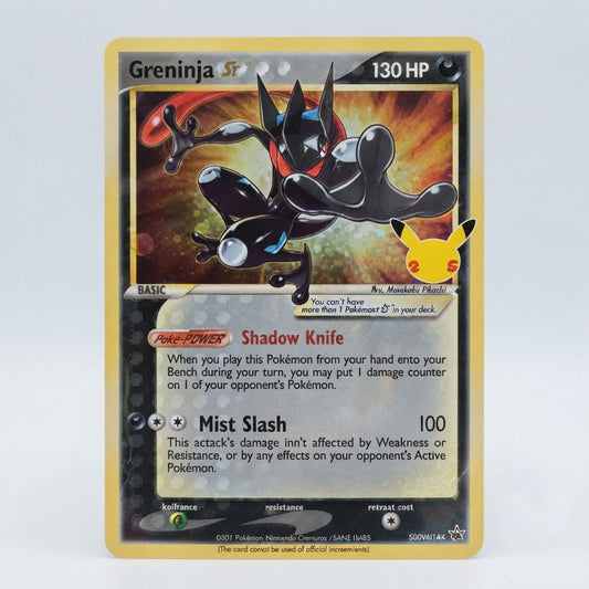 Greninja Star SWSH144 S&S Promo Cards Holofoil Sealed