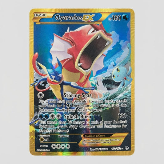 Gyarados Ex (Secret) 123/122 XY BREAKpoint Holofoil LP