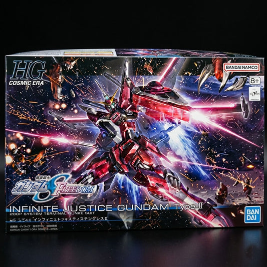 Bandai HG 1/144 Scale Infinite Justice Gundam Type II Model Kit at Emerald Market Alamogordo, New Mexico