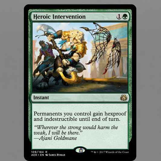 Heroic Intervention 109/184 R Aether Revolt Normal NM