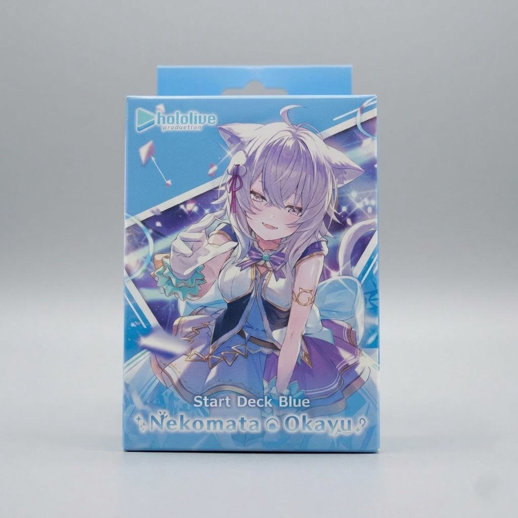 Hololive Production Start Deck Blue Nekomata Okaya