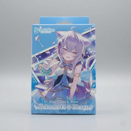 Hololive Production Start Deck Blue Nekomata Okaya