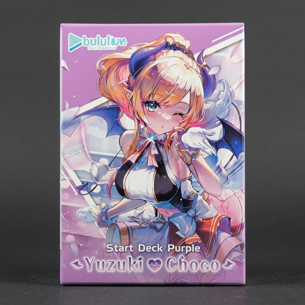 Hololive Production Start Deck Purple Yazuki Choco