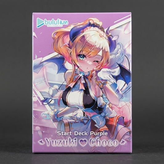 Hololive Production Start Deck Purple Yazuki Choco