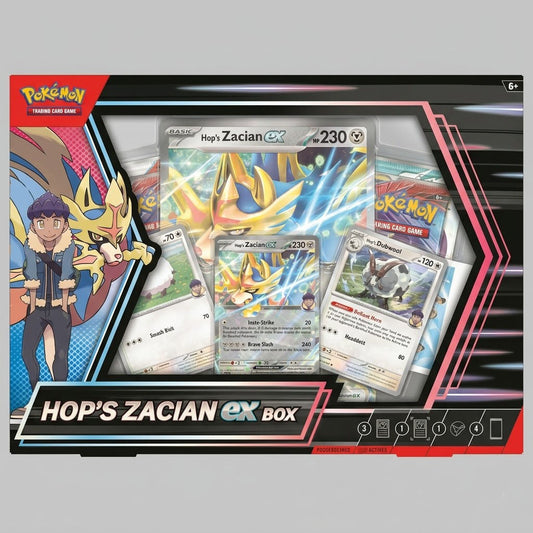 Hop's Zacian ex Box at Emerald Market Alamogordo, New Mexico