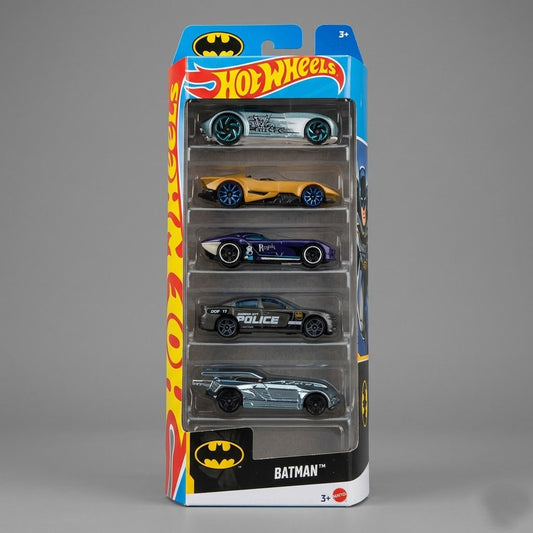HotWheels DC Batman 5 car collection