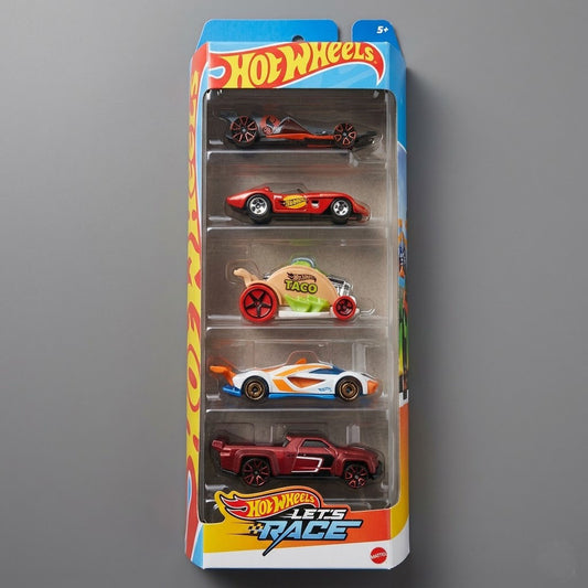 HotWheels Let's Race 5 car collection