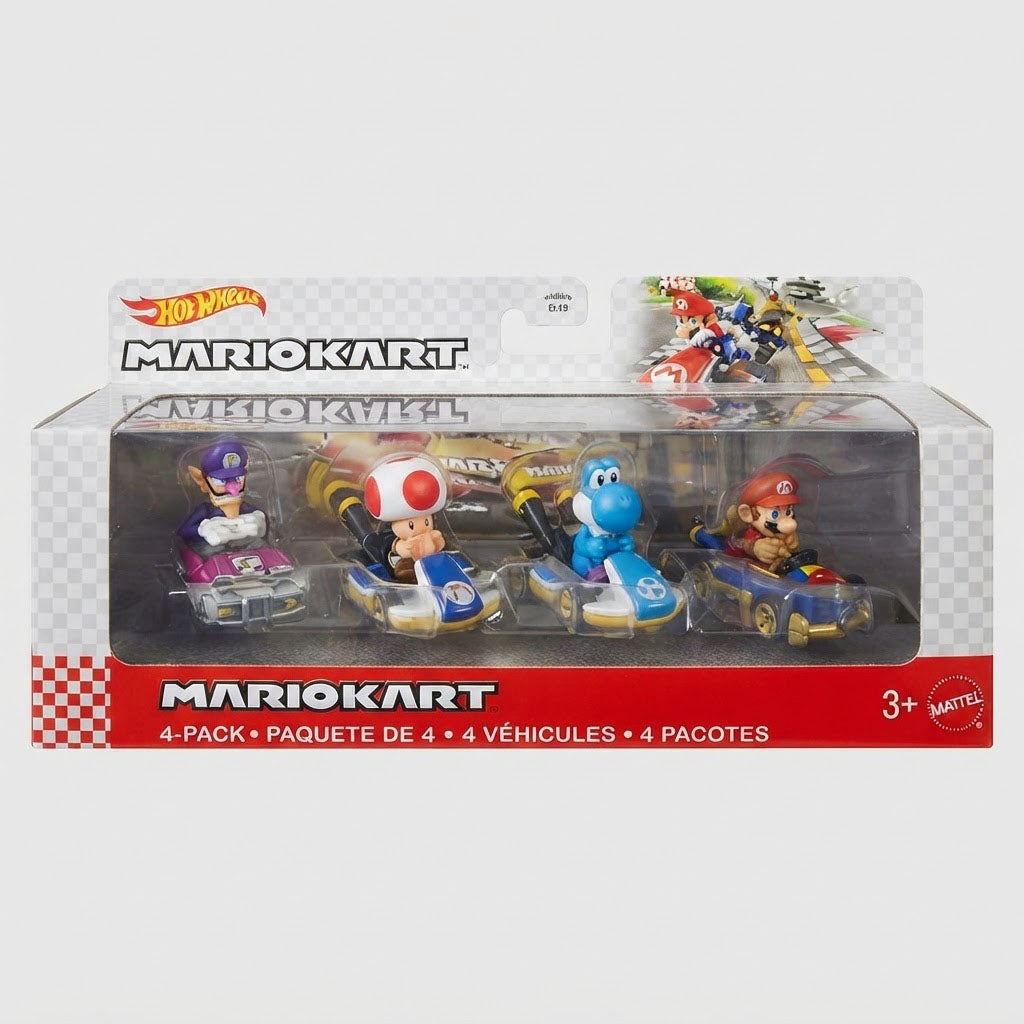 Hot Wheels Mario Kart 4 Pack at Emerald Market Alamogordo, New Mexico