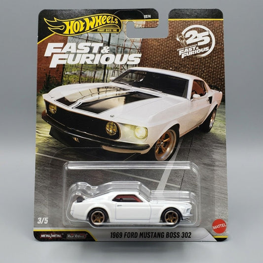 Hotwheels Premium Fast & Furious 1969 Ford Mustang Boss 302