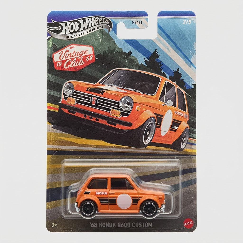 Hot Wheels Silver Series Vintage Club Custom '70 Honda N600 at Emerald Market Alamogordo, New Mexico
