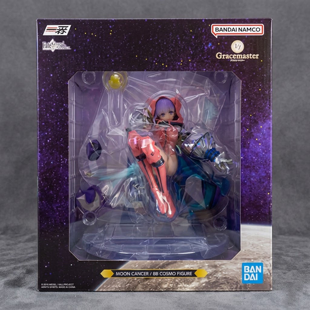 Bandai Spirits Ichibansho Moon Cancer Class BB Fate/Grand Order Mobile Game Premium Statue Box Art at Emerald Market Alamogordo, New Mexico