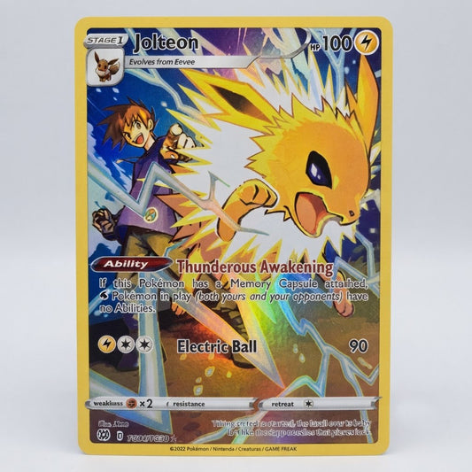 Jolteon TG04/TG30 Brilliant Stars Trainer Gallery Holofoil NM