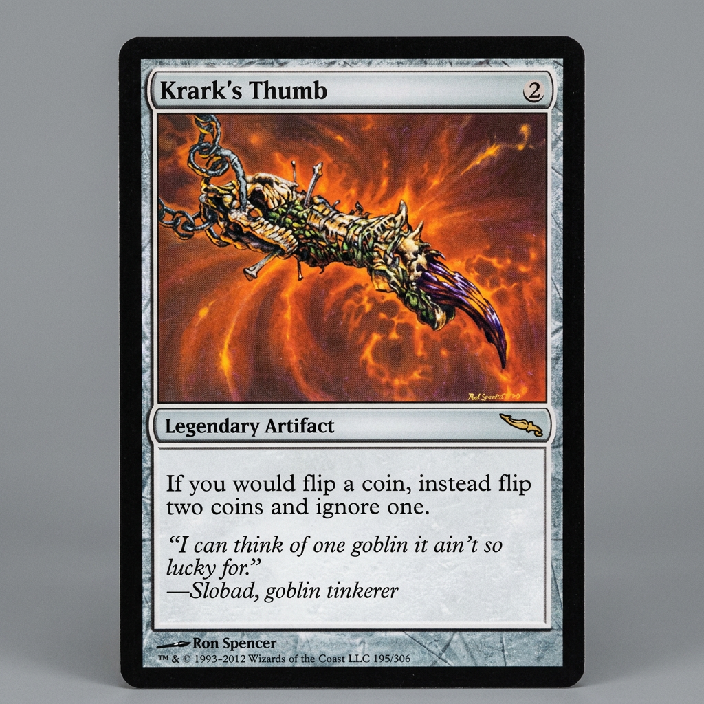 Krark's Thumb (The List Reprints) at Emerald Market Alamogordo, New Mexico