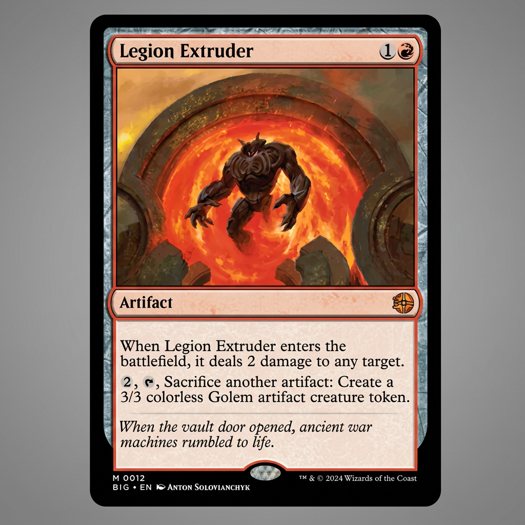 Legion Extruder M 0012 Outlaws Of Thunder Junction: The Big Score at Emerald Market Alamogordo, New Mexico