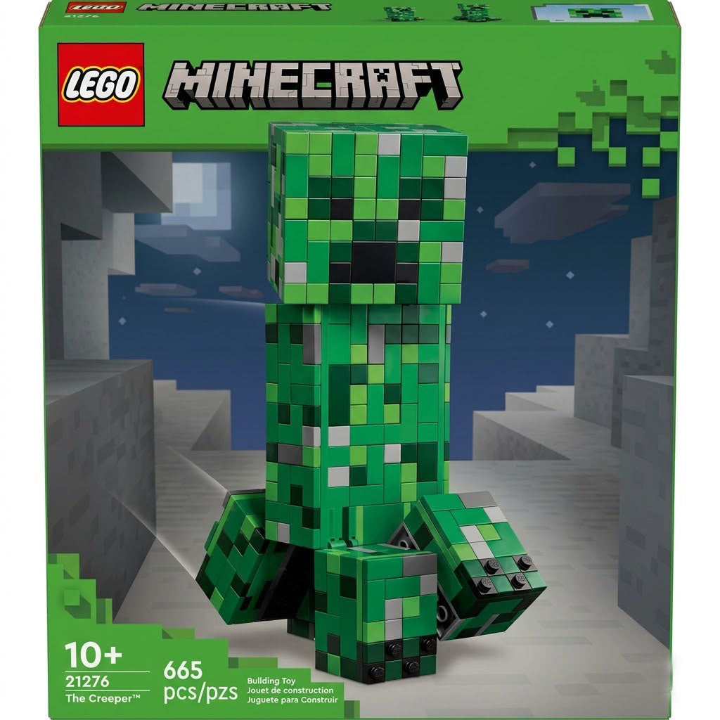 Lego The Creeper at Emerald Market Alamogordo, New Mexico	