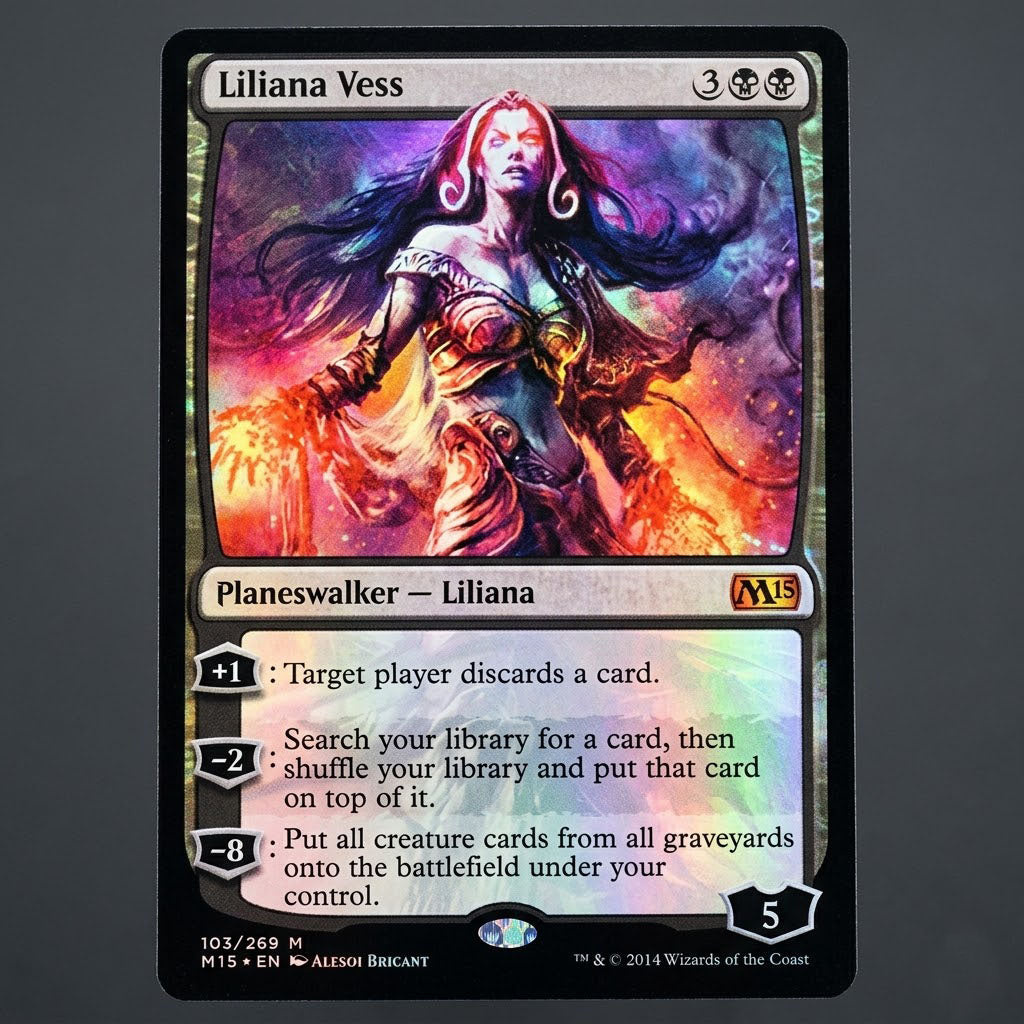 Liliana Vess Magic 2015 Foil NM at Emerald Market Alamogordo, New Mexico