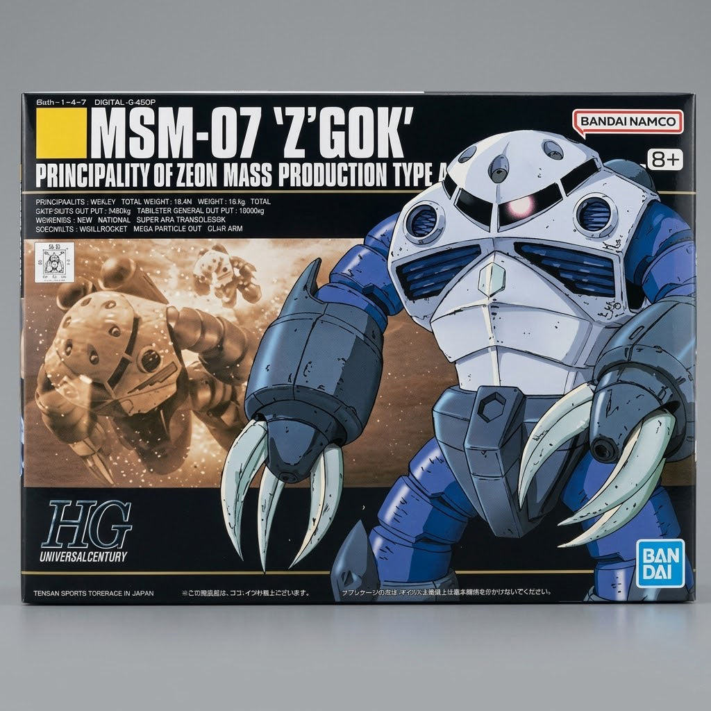 MSN-07 'Z`Gok' HG 1/144 Gunpla