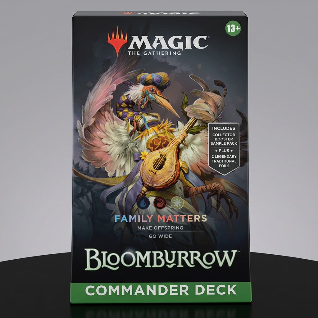 MTG Bloomburrow Family Matters Commander Deck