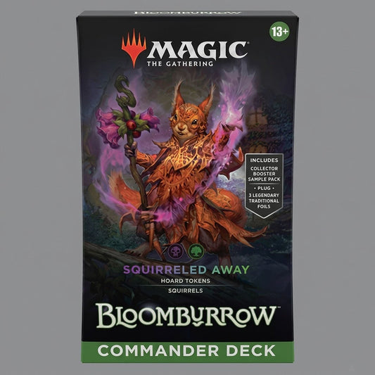 MTG Bloomburrow Squirreled Away Commander Deck