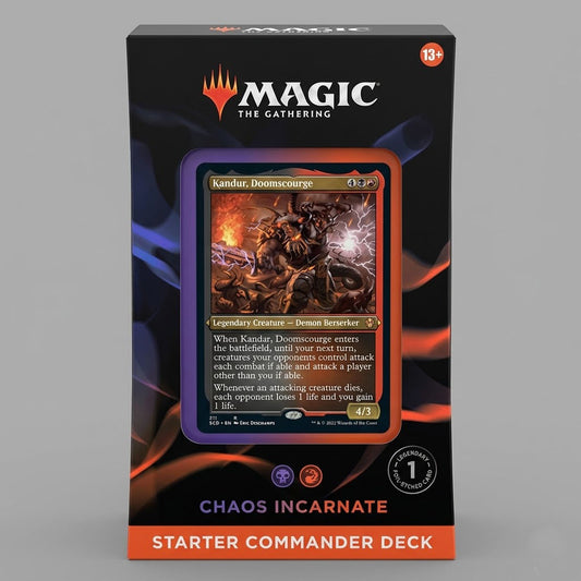 MTG Chaos Incarnate Starter Commander Deck