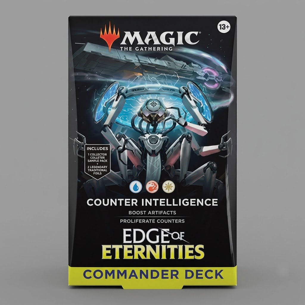 MTG Edge of Eternities Counter Intelligence Commander Deck
