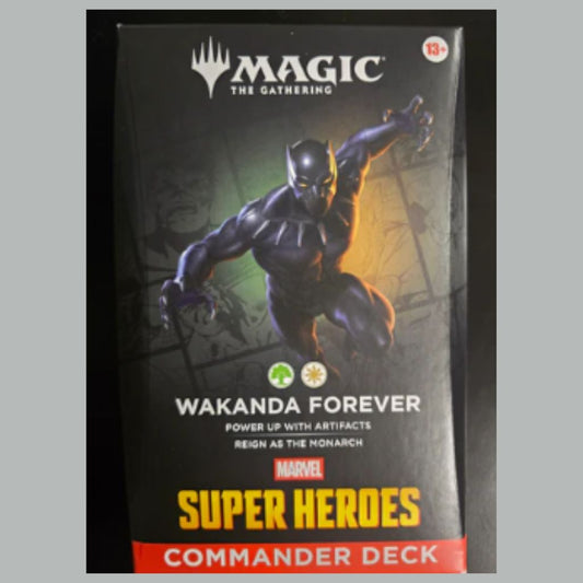 MTG Marvel Super Heroes Wakanda Forever Commander Deck